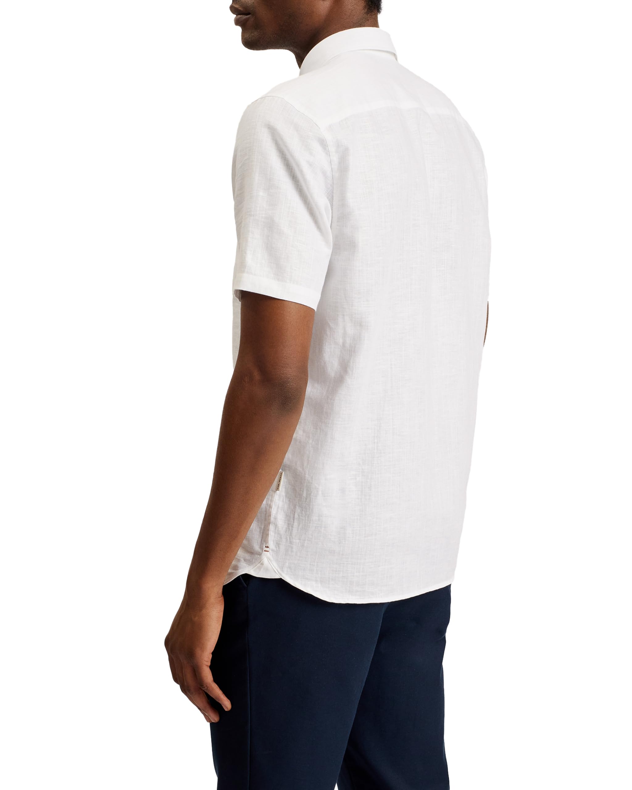 Ted Baker Palomas-SS Linen Shirt Camicia Uomo (Pacco da 1)