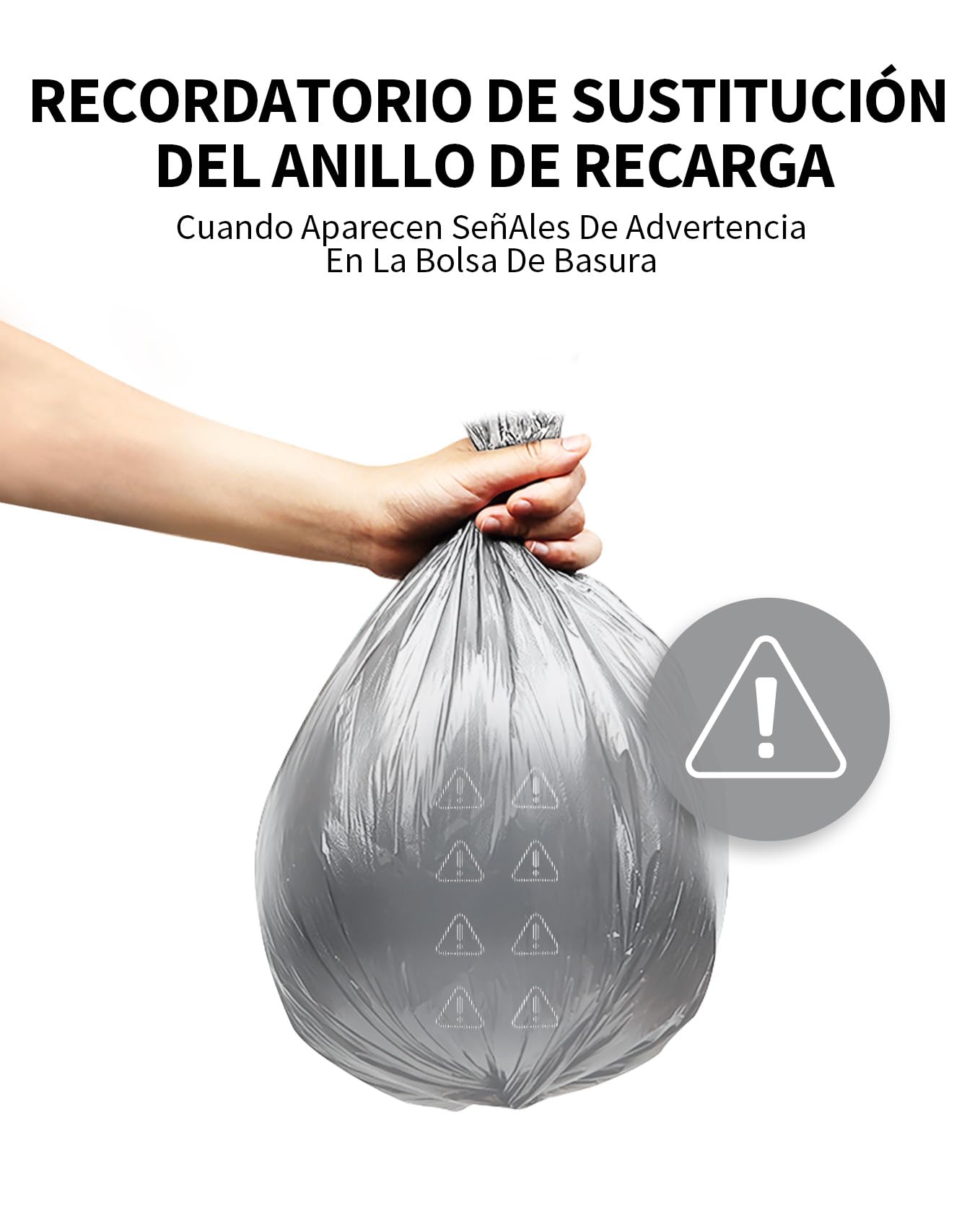 PETKIT Bolsa de arena para gatos PUROBOT Ultra autolimpiable, 4 rollos, gran capacidad, bolsas de basura para areneros autolimpiables