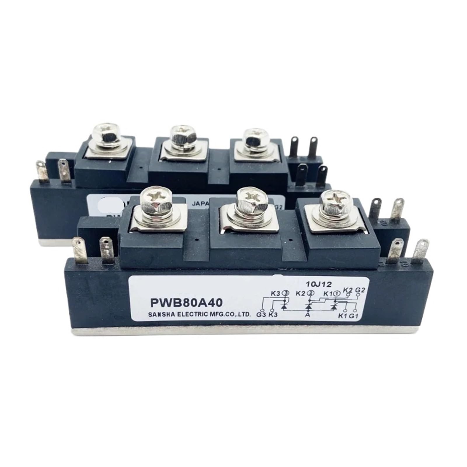 SJJBVPYX 1pcs PWB80A30 PWB80A40 PWB100A30 PWB100A40 PWB130A30 PWB130A40 PWB150A30 PWB150A40 PWB200A30 PWB200A40 Thyristor module(PWB130A40)