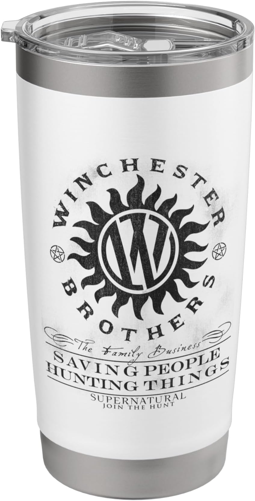 Supernatural Winchester Anti Possession Stainless Steel Insulated Tumbler