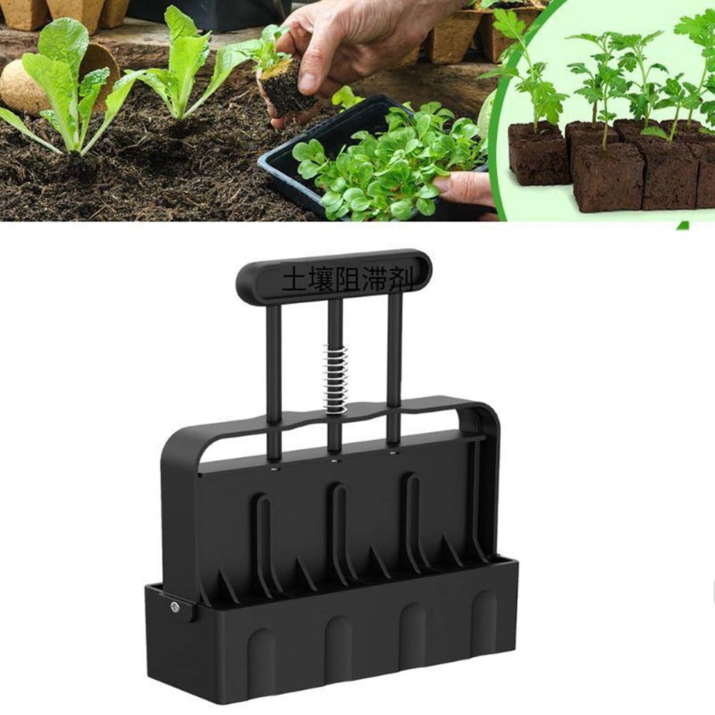 Strumento portatile per piantine, riutilizzabile, risparmio di tempo, ecologico, accessorio da giardinaggio per piantare e coltivare in modo efficiente