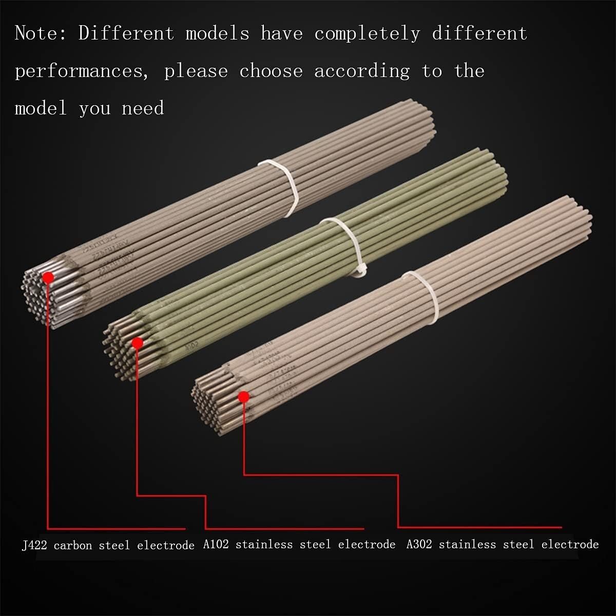 Alambre de soldadura de aluminio de baja temperatura, varilla de electrodos de soldadura por arco, varillas de soldadura de electrodos 4 mm 5 kg (84 piezas), 5 mm 5 kg (53 piezas) ( Size : 5mm 5kg(53p