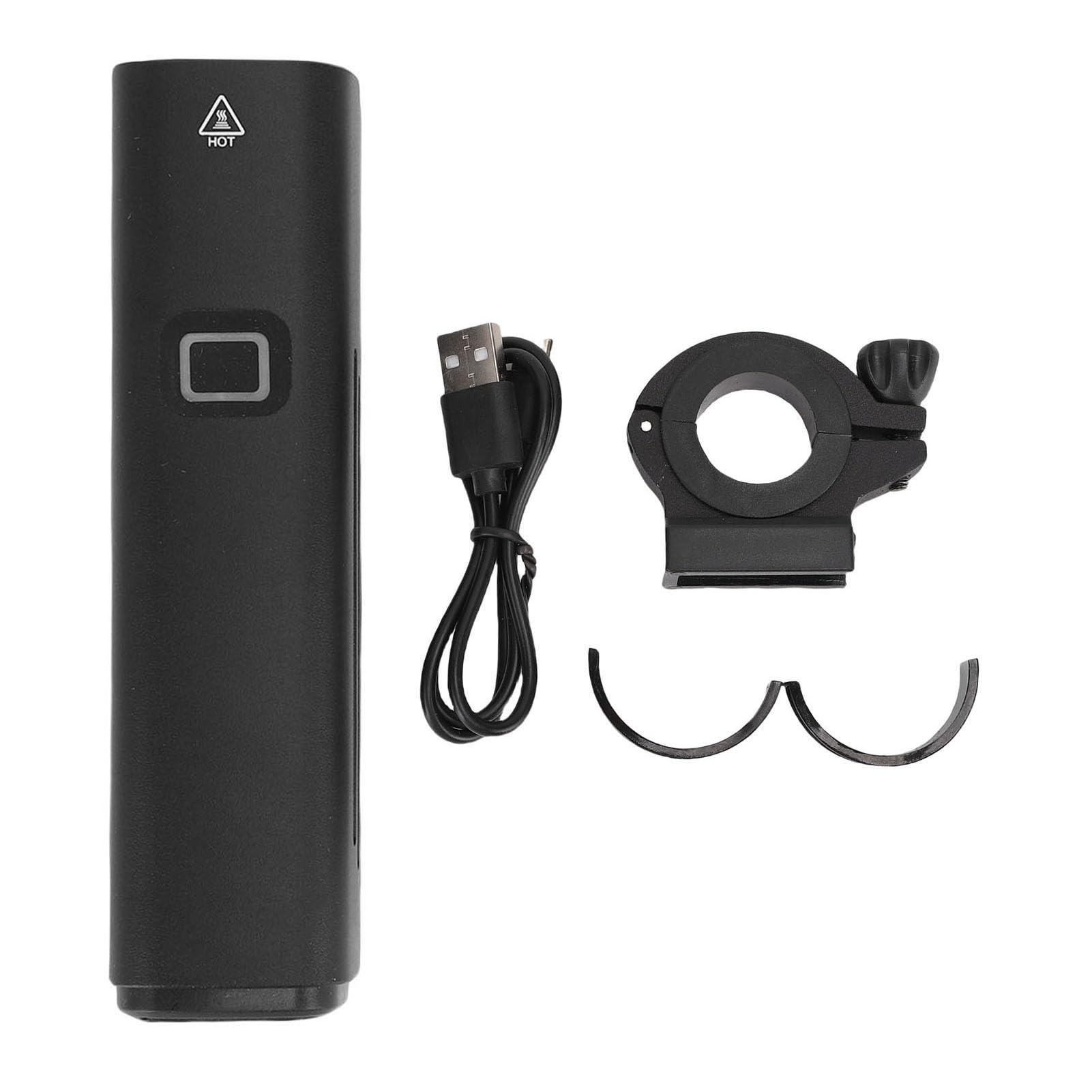 GOWENIC Faro Anteriore per Bici da 1200LM Ad Alta luminosità, Batteria da 4800mAh a Lunga Durata, Lega di Alluminio, per Guida Notturna