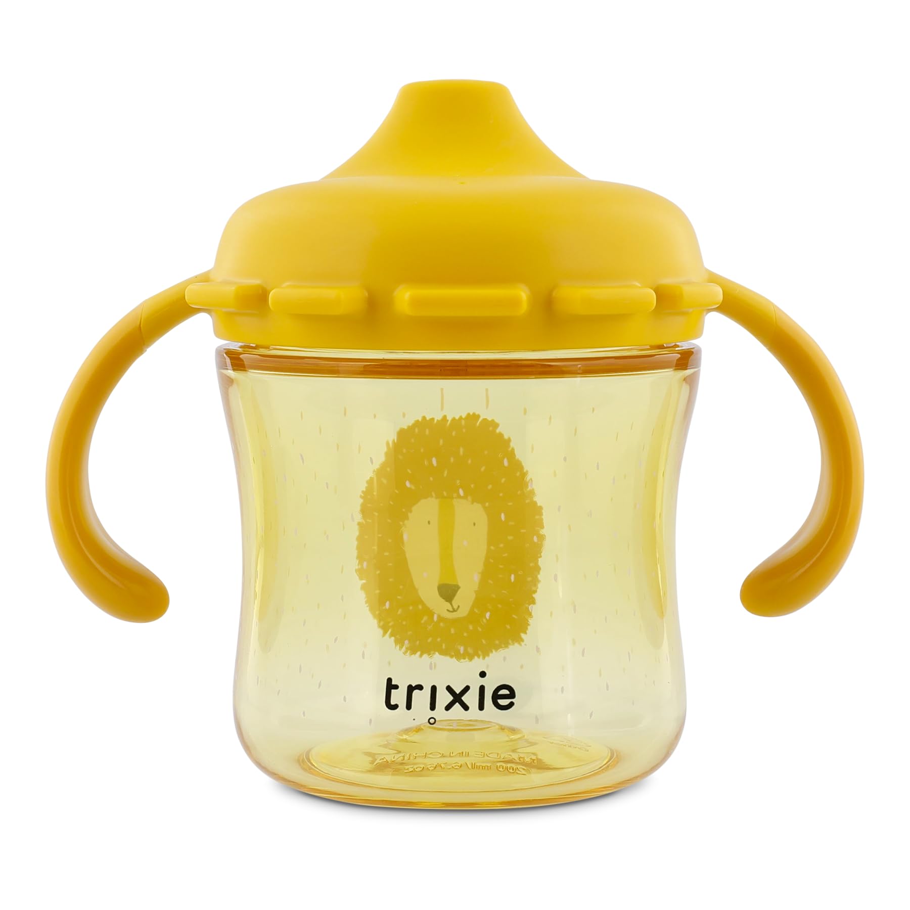 Trixie Bicchiere per imparare a bere a partire dai 4 mesi, tazza a prova di perdite in Tritan™ | Biberon per imparare a bere con cannuccia, per ragazzi e ragazze, tazza antiscivolo e beccuccio, lavabile in lavastoviglie