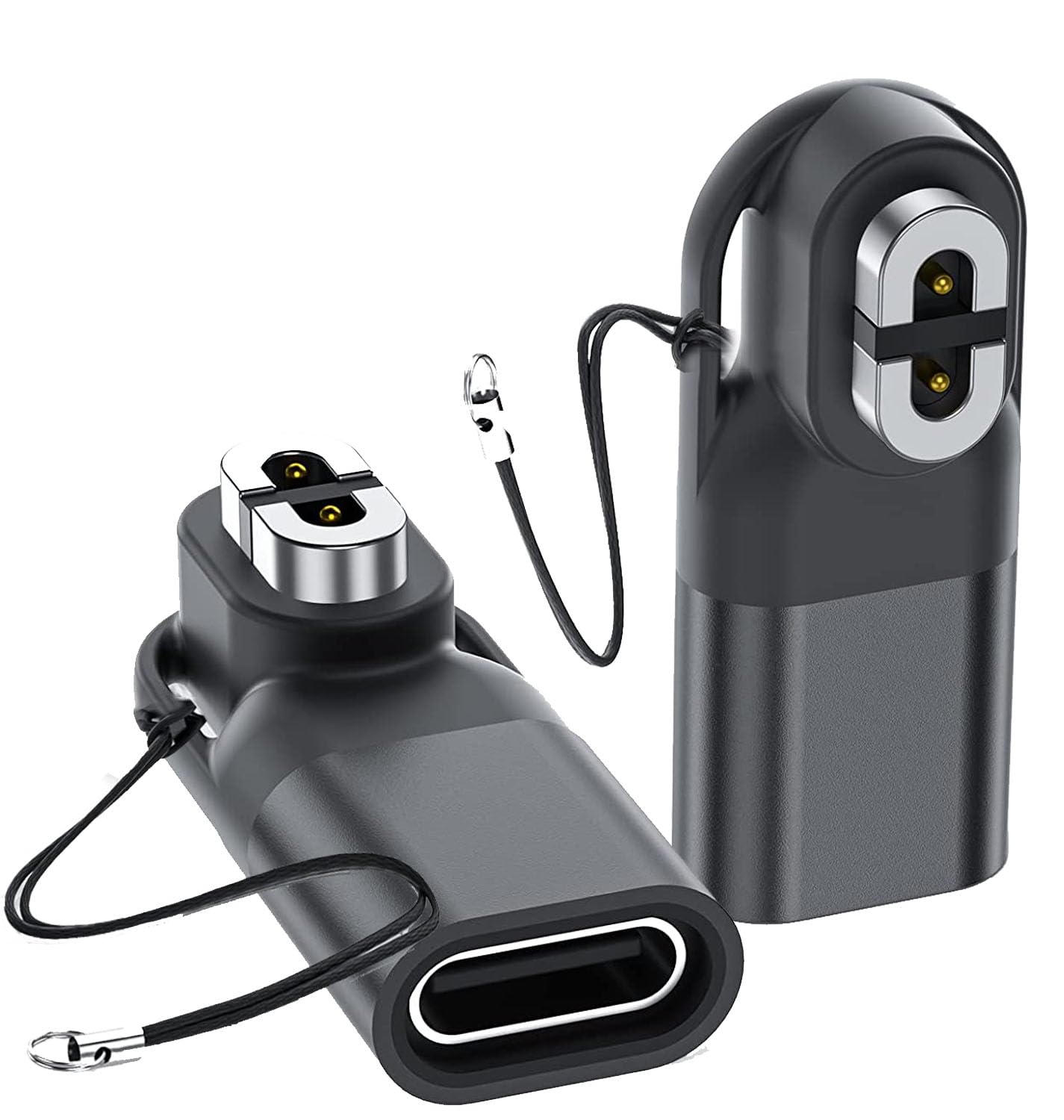Shokz USB Type-C用変換アダプターShokz骨伝導イヤホン用USB-C充電ケーブル変換アダプター(1本)Shokz Type-C 用変換マイクロ 急速充電 コンパクト 持ち運び便利 良質な素材 耐久性 安全稳定Shokz用変換アダプター Shokz OpenRun/Aeropex/OpenRun Pro/OpenComm/OpenRun Mini対応(ブラック|Type-C用)