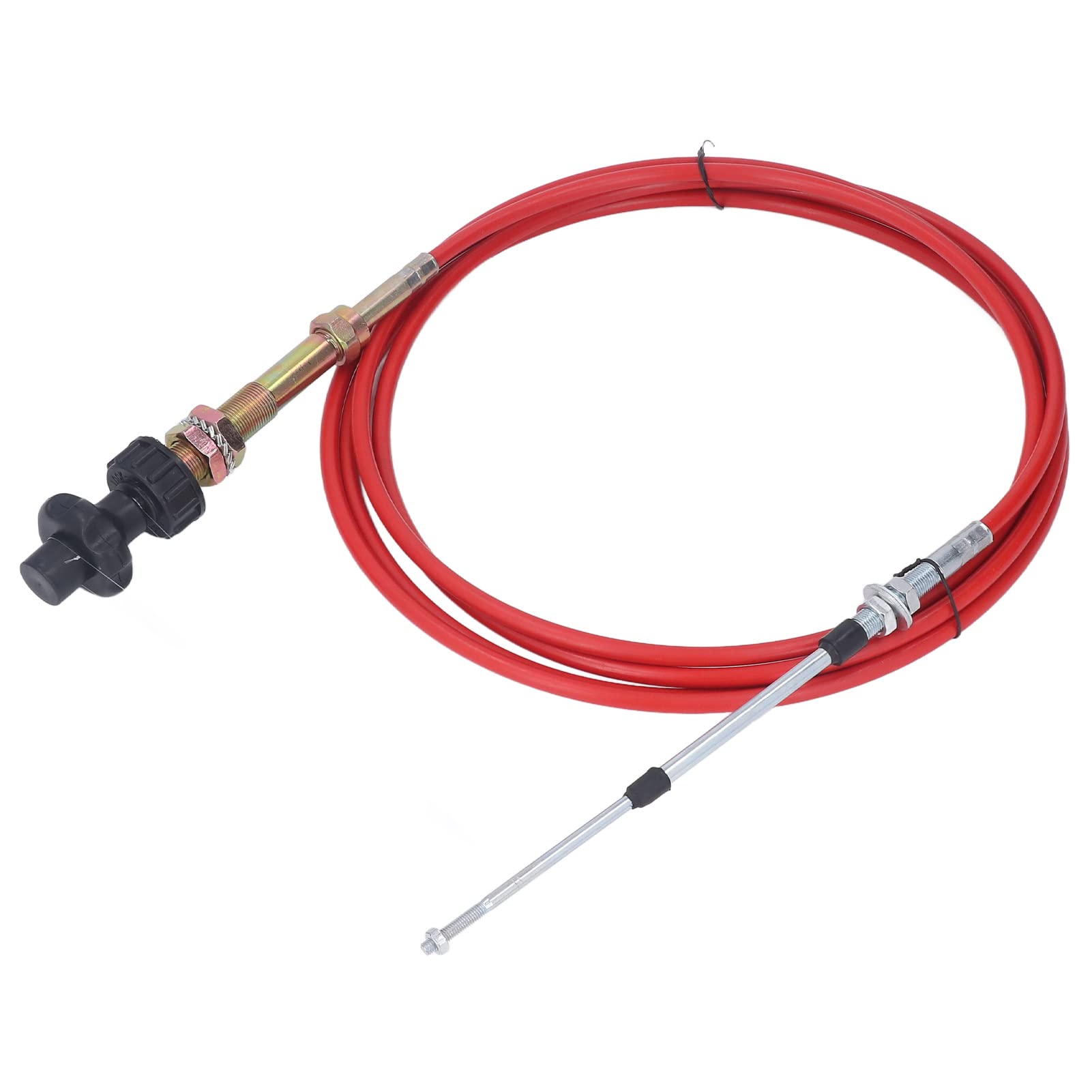 Cable de Control del Motor del Acelerador Manual Funda de PU Acero Inoxidable Bajo Consumo de Combustible Accesorios para Excavadoras, Accesorios para Cabrestantes de Remolque