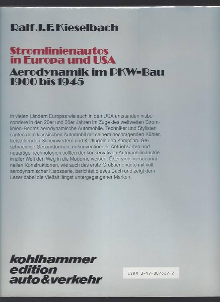 Stromlinienautos in Europa und USA: Aerodynamik im PKW-Bau