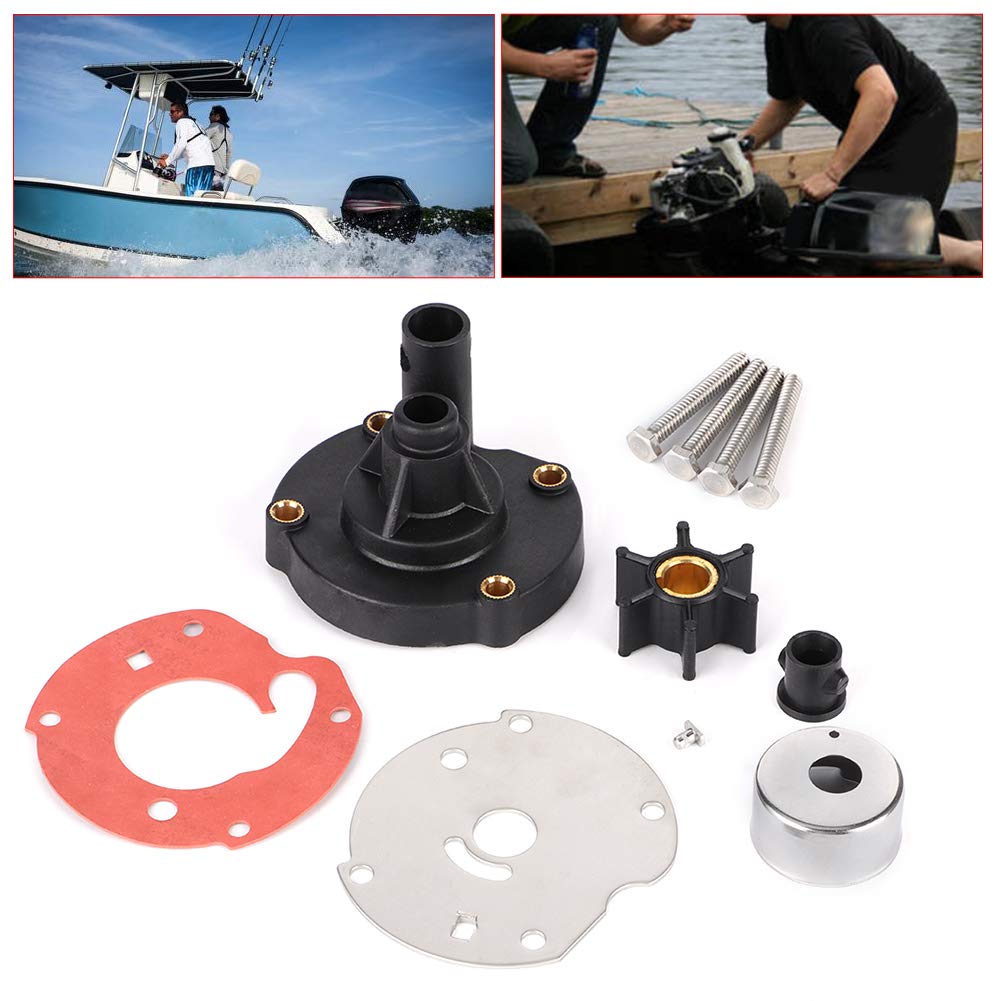 Kit Réparation Turbine Pompe à Eau WKAIYUAN Pour Moteurs Hors-Bord Evinrude OMC 25-50ch