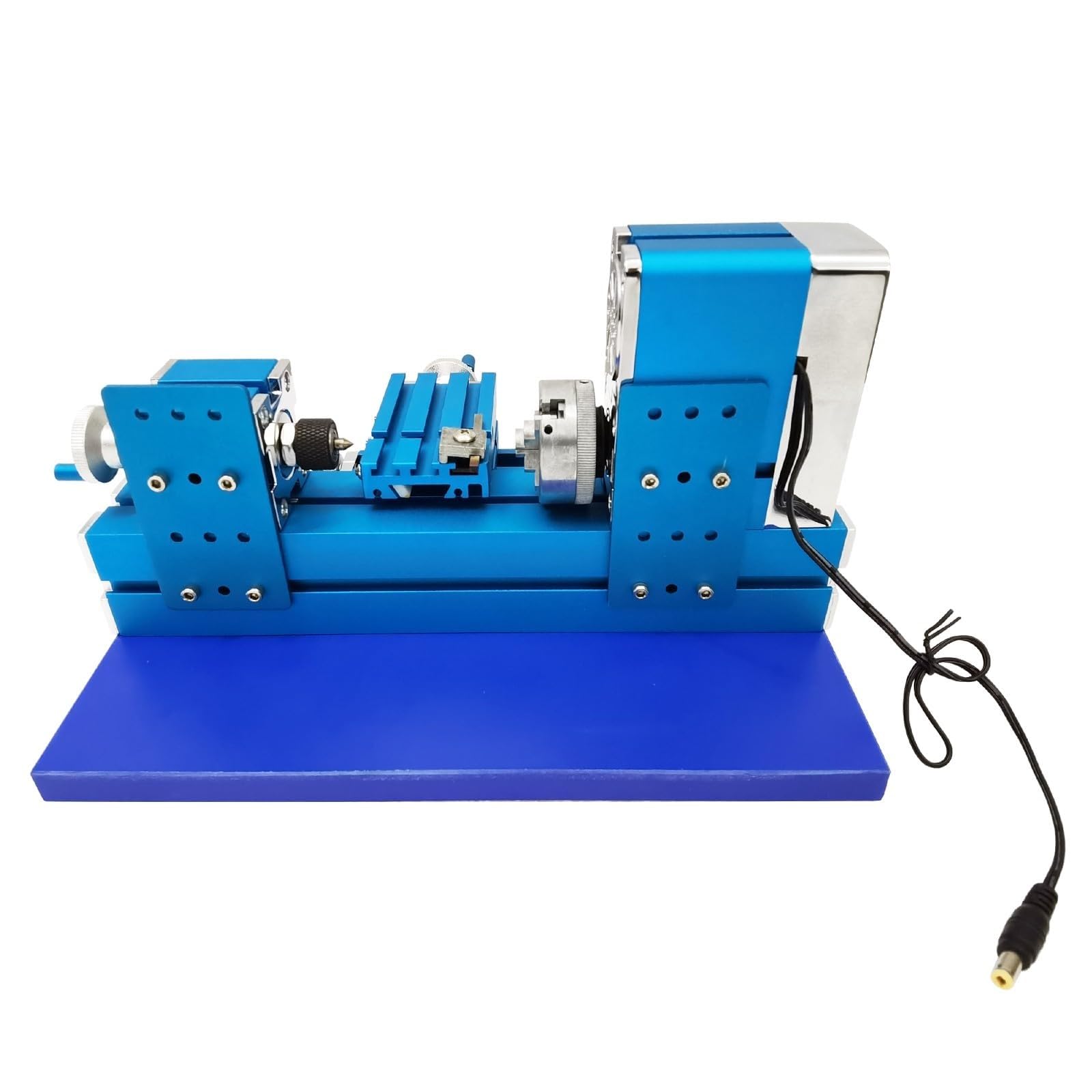 Mini tour en métal, 36 W, outil électrique de bricolage pour le travail du bois, le modélisme, l'équipement entièrement métallique pour le bois, le plastique, le traitement des métaux souples, 20 000