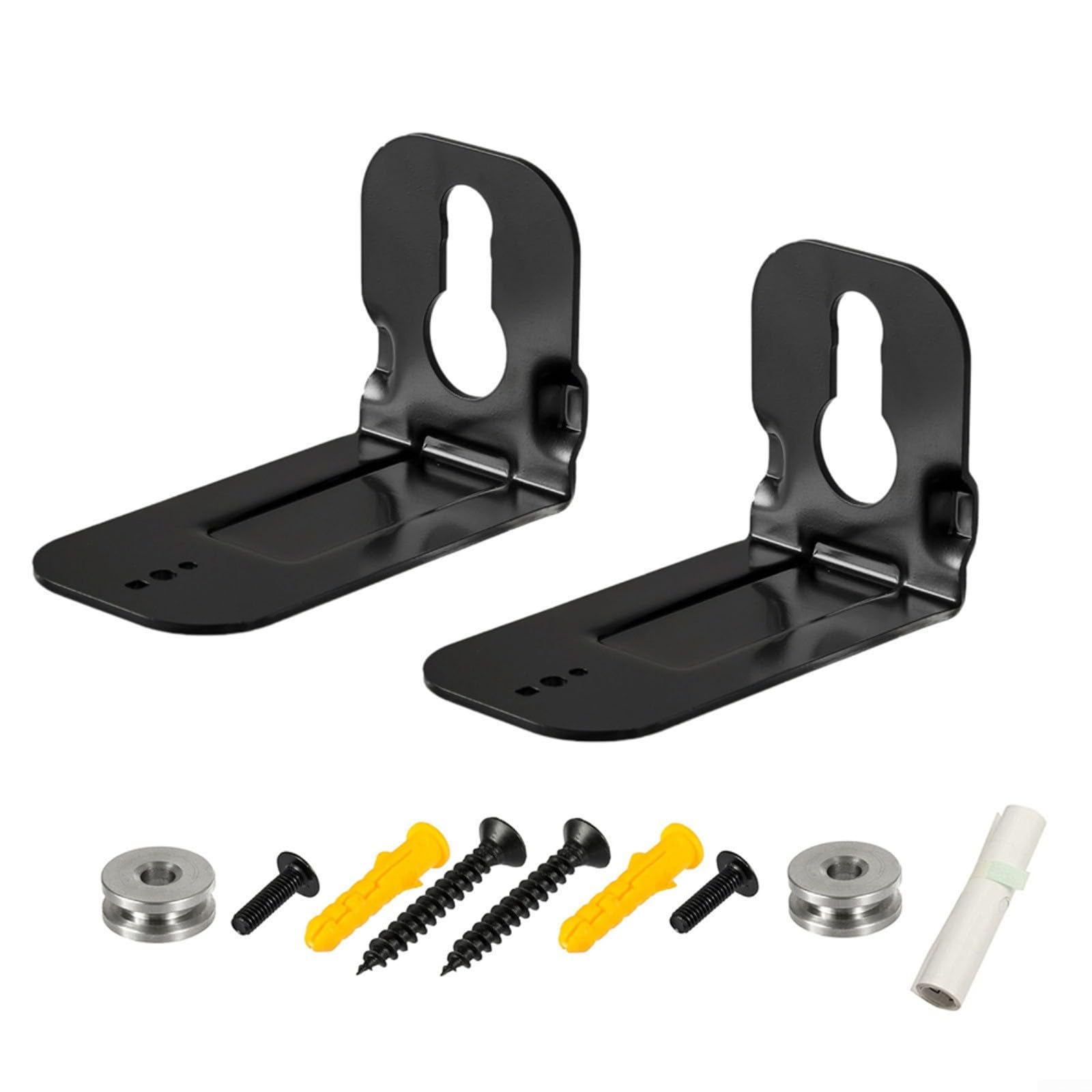 Soporte de pared para barra de sonido Samsung HW-Q990B y HW-N950 de metal negro con tornillos