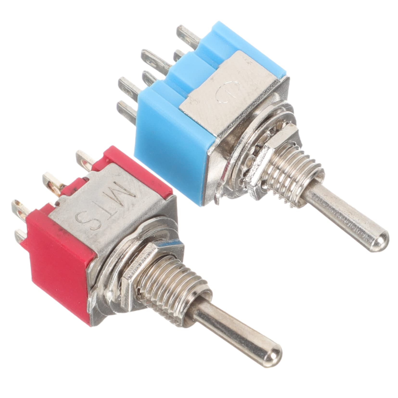 Totority Guitar Effects Pedal Buttons 3-tier Metal Switches Guitar Switch Musical Instrument Foot Button