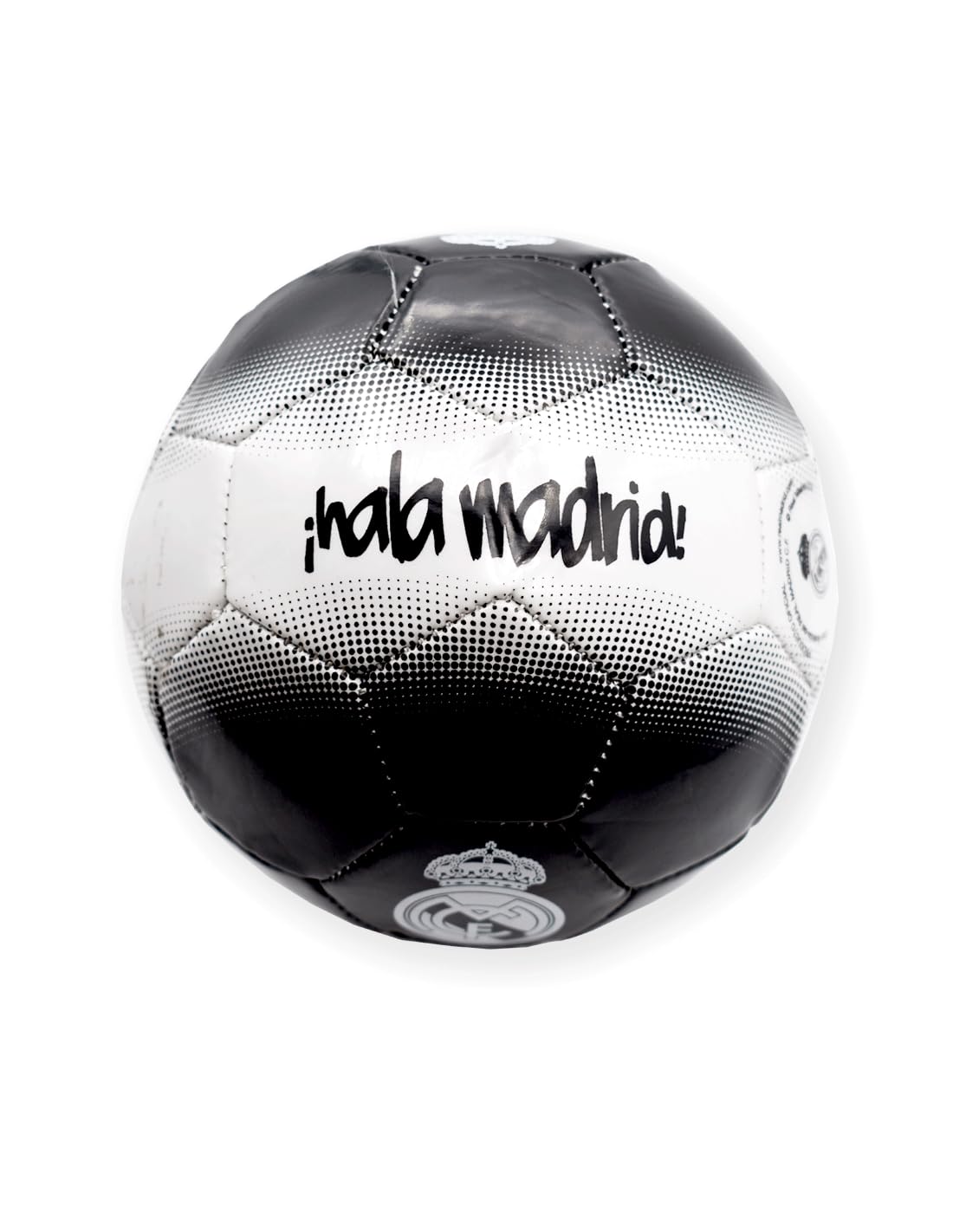 Piłka klubu Real Madryt czarno-biała – rozmiar 5