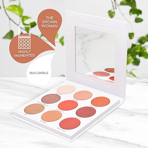 Miniatura 2 de GIVE THEM LALA Paleta de sombras de ojos de belleza  Colores de maquillaje de sombra de ojos naturales altamente pigmentados de larga duración