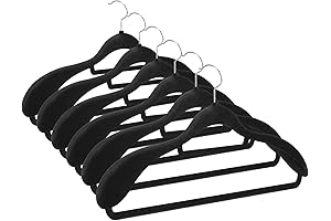 Heavy Duty 6 Pack Suit Hangers