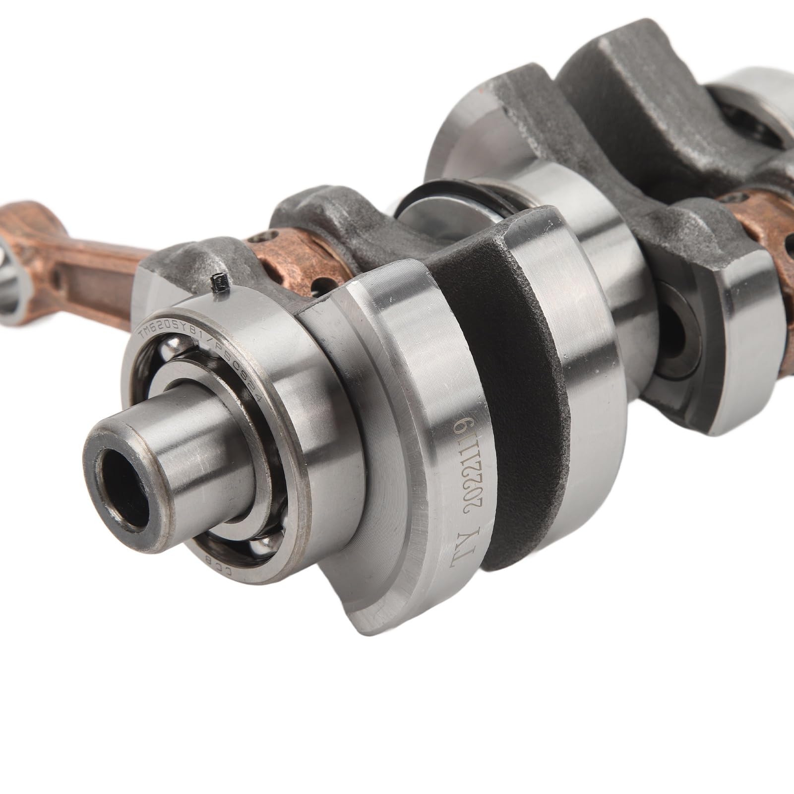 Cigüeñal Asamblea prueba precisión motor cigüeñal para fuera de borda 2 tiempos 9.9 15 motor aleación metal reemplazo directo