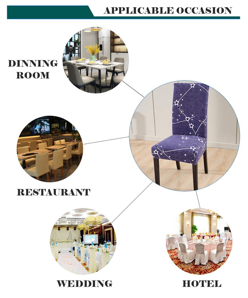 Morbuy Geruite stoelhoezen voor eetkamerstoelen 1/4/6/10 set, hoge rugleuning, stretch spandex stof stoelhoes, afneembare wasbare stoelbeschermer (set van 10, zwart wit