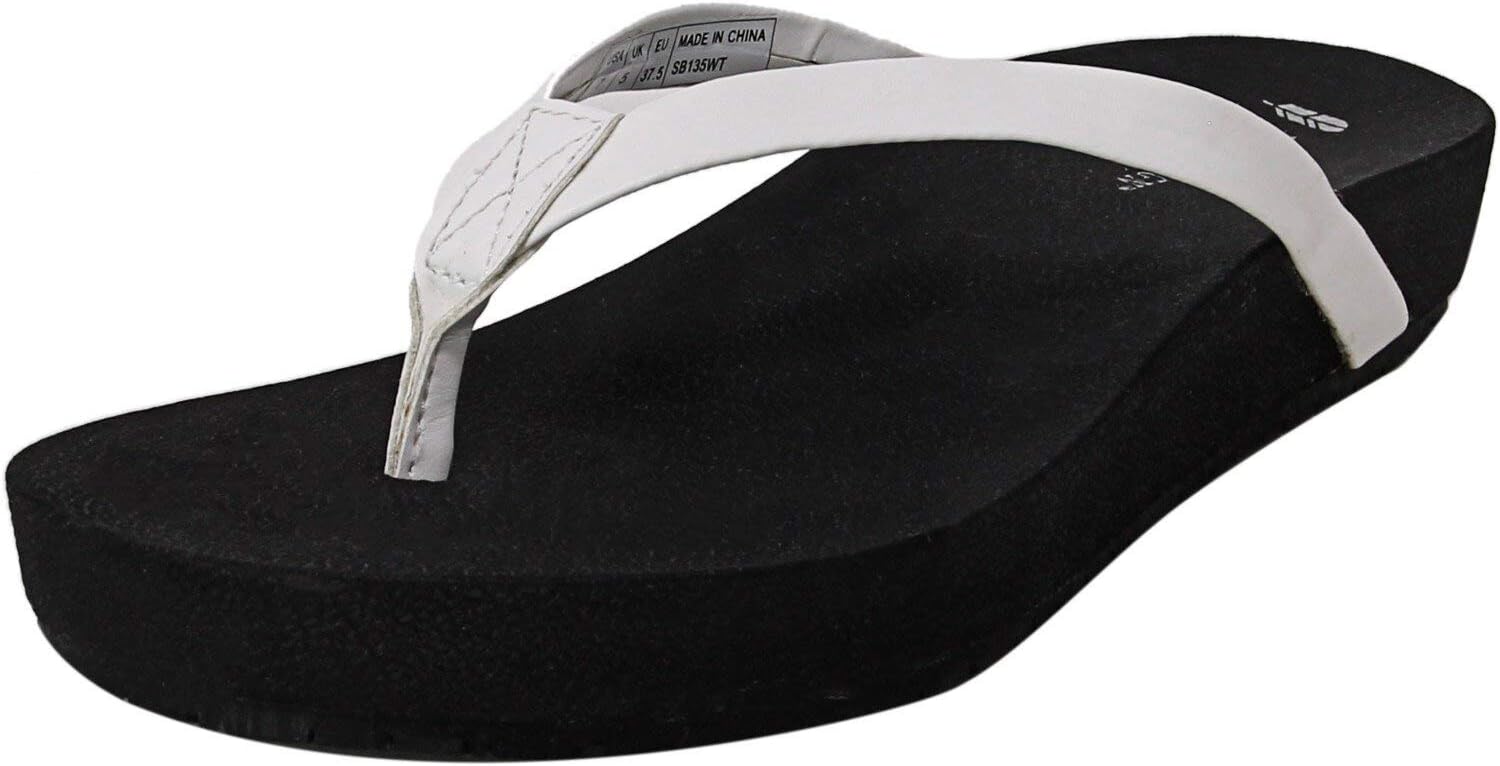 Spenco Women's Sandy Sandal, White, 11 Medium US