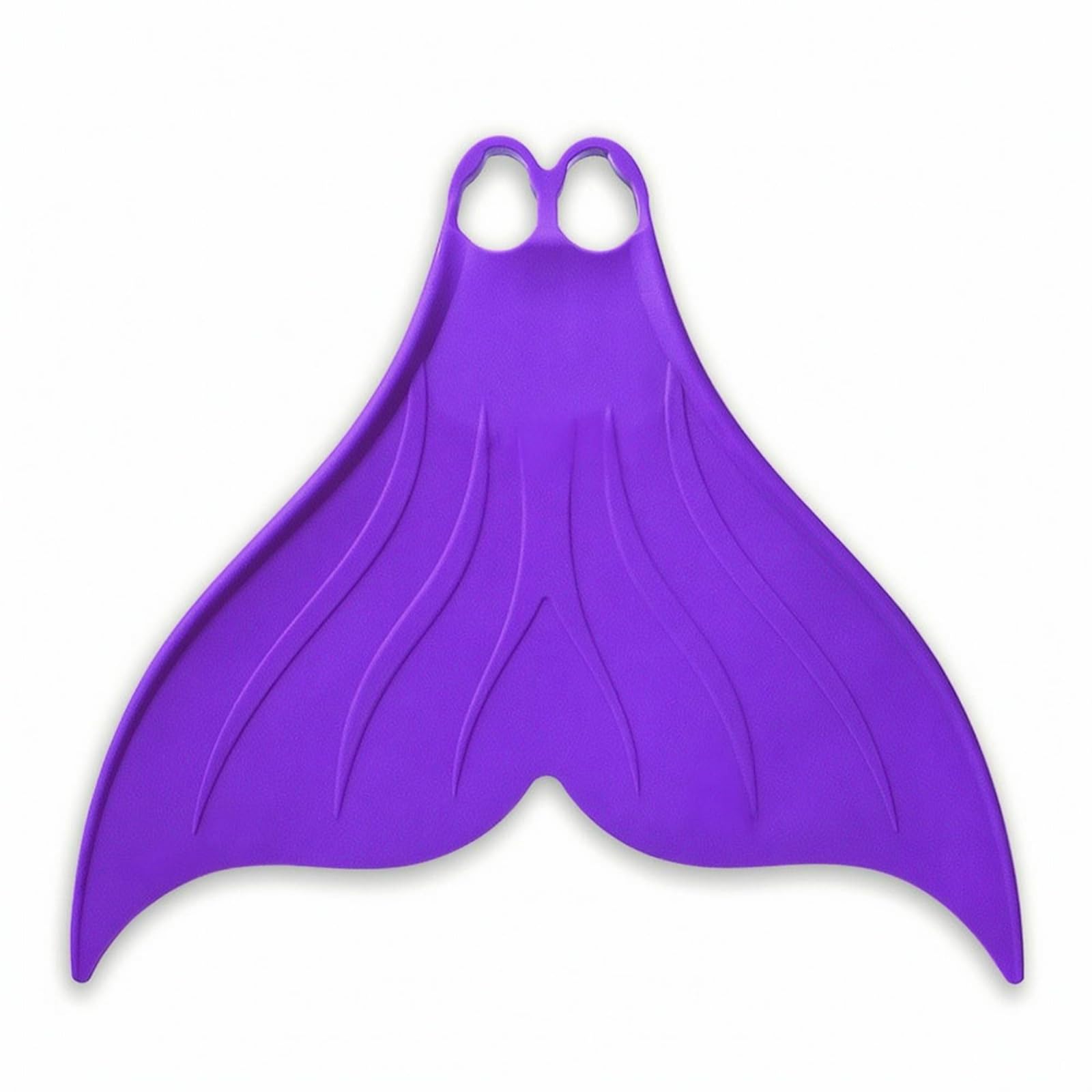 Baoblaze Monopinna Sirena Silicone Nuoto Monopinna Pinnetta Attrezzo Allenamento Propulsione Efficiente E Del Colpo a Delfino con Pala Larga E Linee
