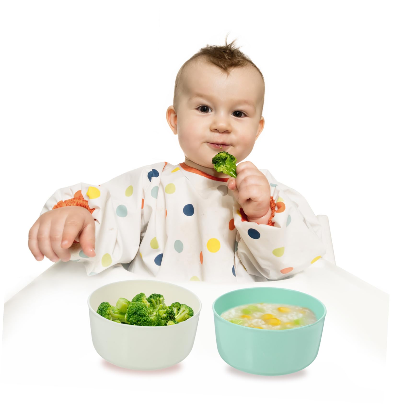 Ciieeo 8Pcs Multi Function Cereal Bowls for Household Snack Bowls Non Spill Design for Rice Oatmeal and More Accessory