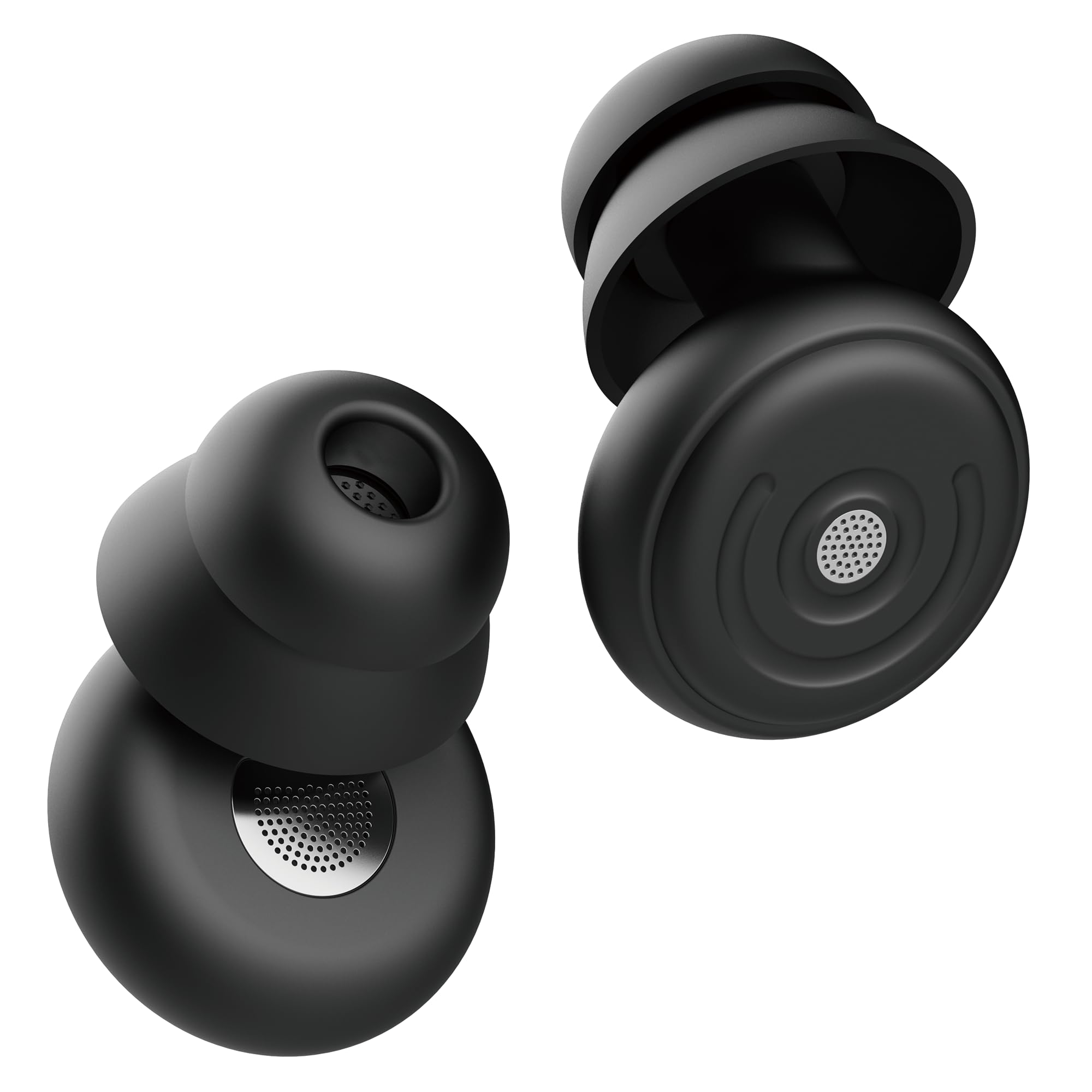 Serapis Press-to-Fit Ear Plugs for Sleeping, Silicone, for Side Sleepers
