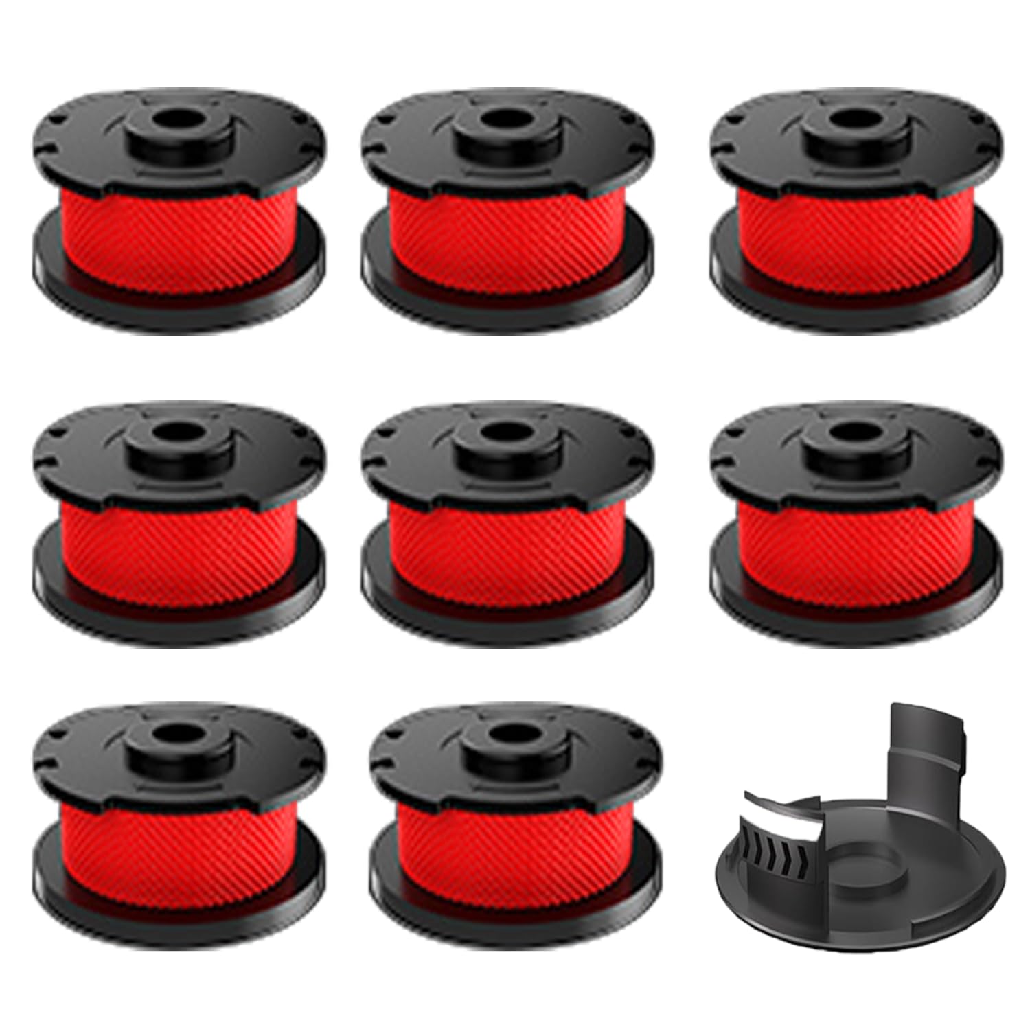 WeeLun Battery Strimmer 4M 0.065" Line Spare Spool, Only Applicable to WCST4820NW-CL