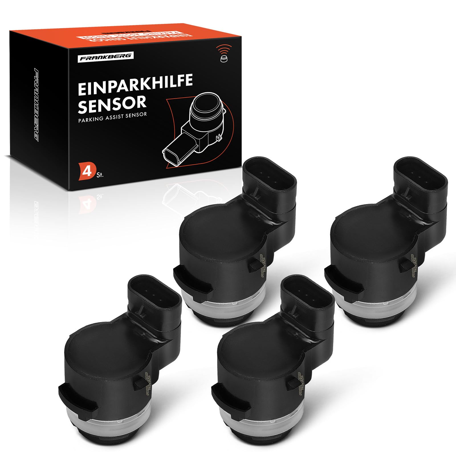 4x Parking Assit Sensor Front Rear Compatible with F Pace X761 2.0L 5.0L
