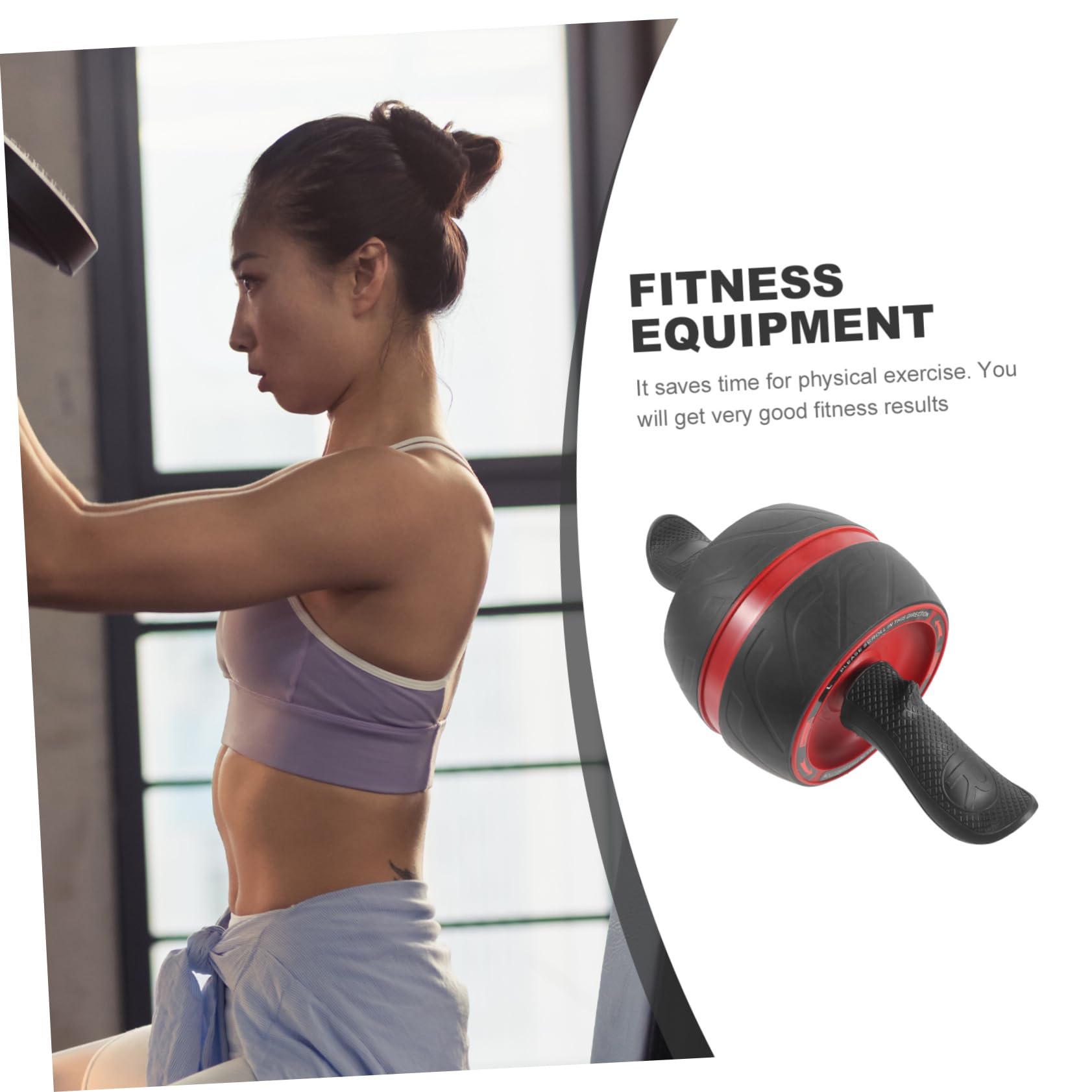 UKCOCO Rueda De Abdominales Equipo Amperio Gimnasia Ruedas Hogar Ejercicio Espuma Saludable Rueda De Rodillo Abdominal Máquina De Rodillos Abdominales Púrpura Abs