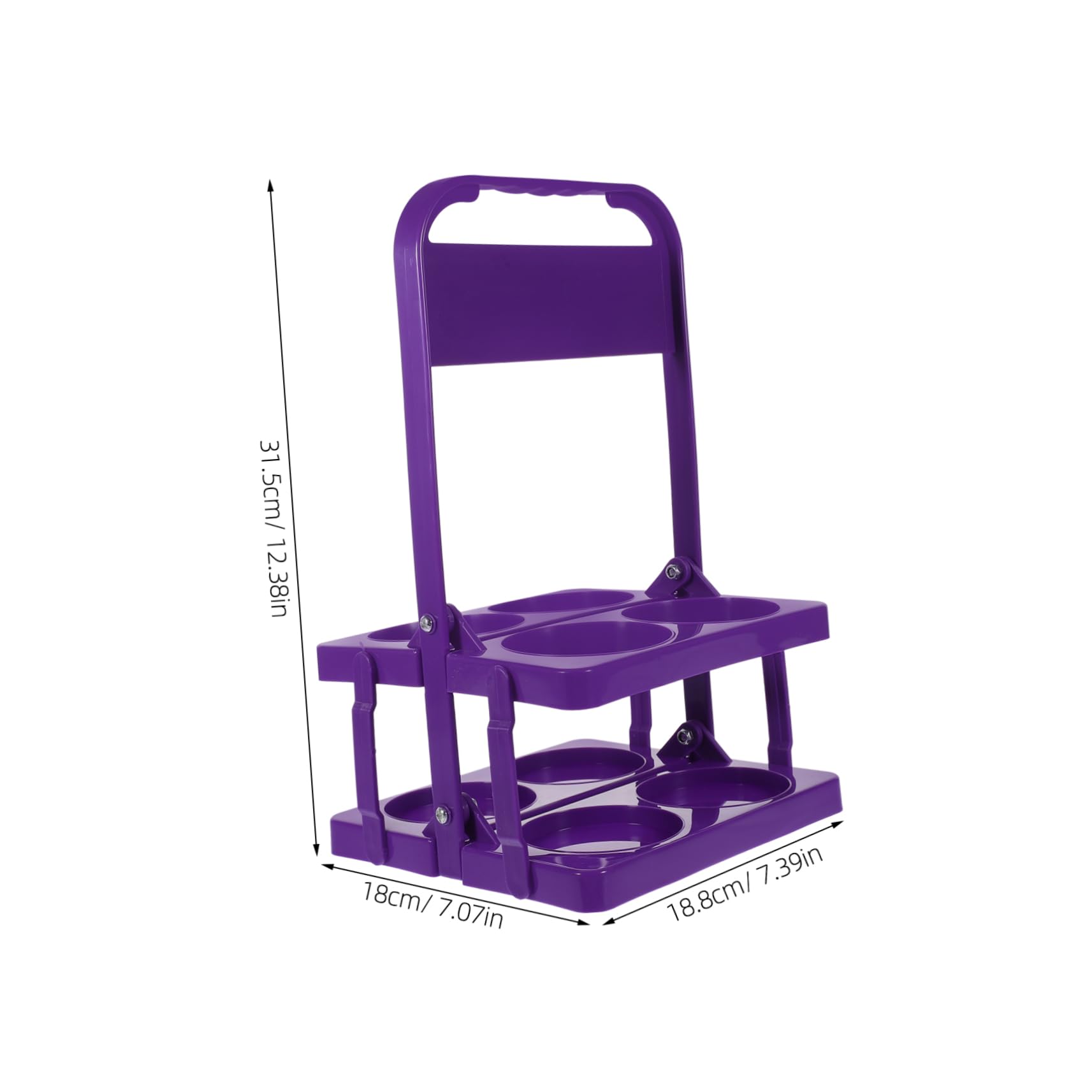 Cabilock Portable Beer Carrier with Handle Bottle Holder for for Home Bar Camping and Events Deep for Stylish Beverage Display