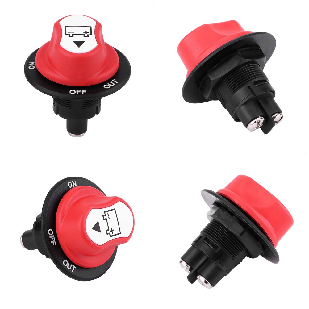 12/24 Vuniversal 500un Interruptor De Dconexión Principal Potencia Rotatoria C