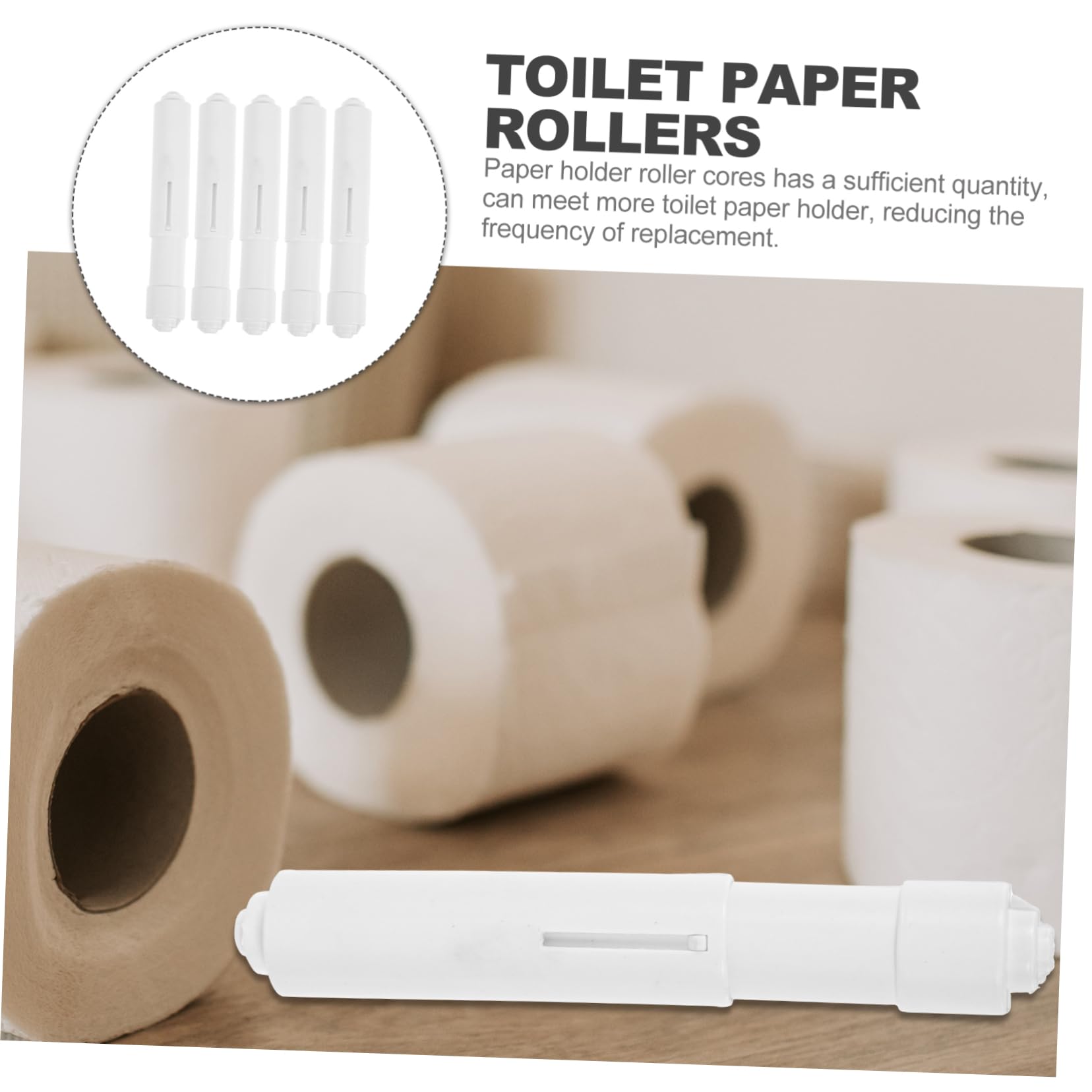Accesorios Baño Soporte Para Rodillo De Papel Higiénico, Extensor De Rollo  Porta Rollos De Papel Higienico, image size:1656x1656
