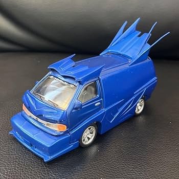 【希少】トミカサイズ　バニング　ハイエース トヨタ カスタム フルエアロ 改造 希少】トミカサイズ バニング ハイエース トヨタ カスタム