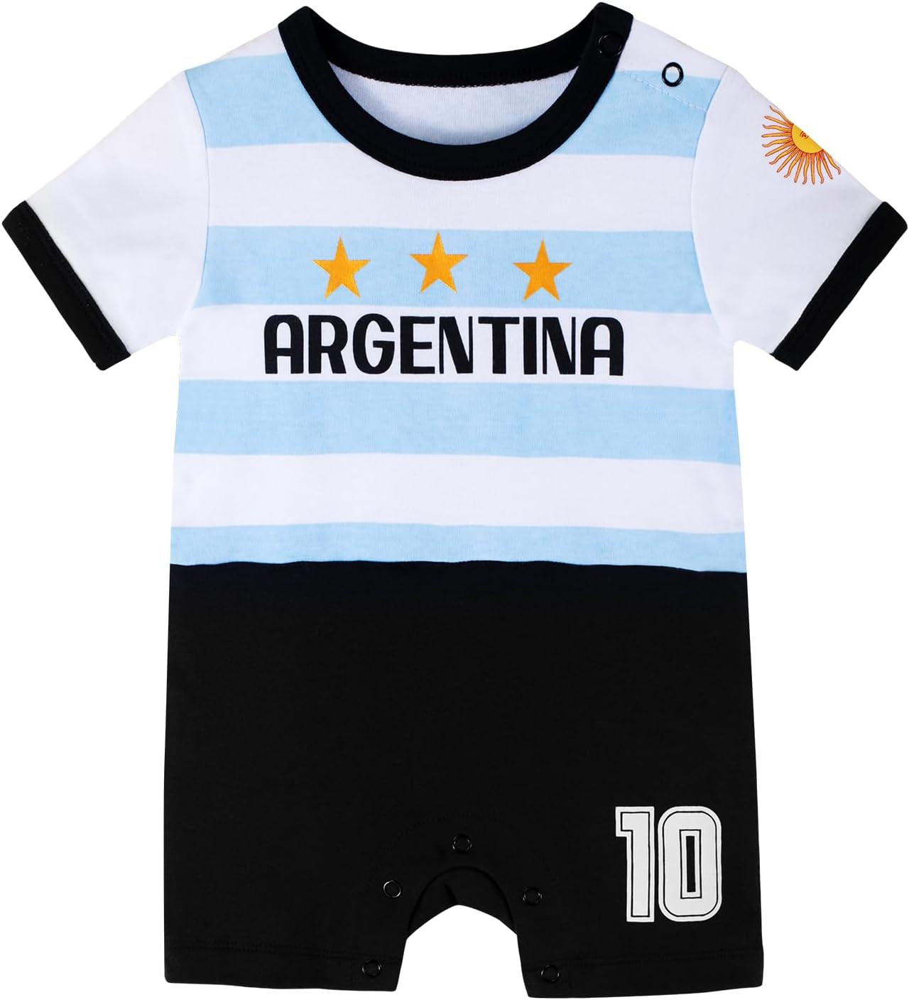 Cnins Soccer Baby Clothes - Matching Family Rompers 0-24M | Unisex Gifts for Futbol Game Days & Photo Shoots - Image 4