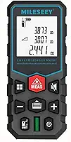 Trena Laser Digital Profissional, Fita Métrica Digital a Laser, Medidor Digital de Distância, Área, Volume, Ângulos e Nível. Modelo X5 de 40, 50, 60, 80, 100 m de Alcance (Precisão ±2 mm)