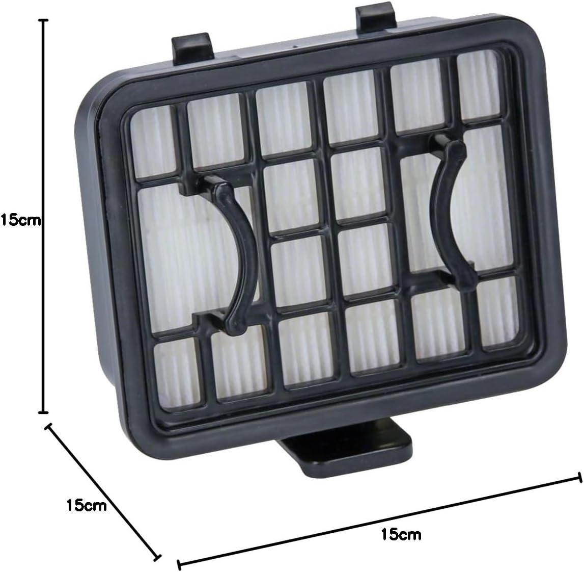 BOSCH GAS 18V-1 Filter with dimensions