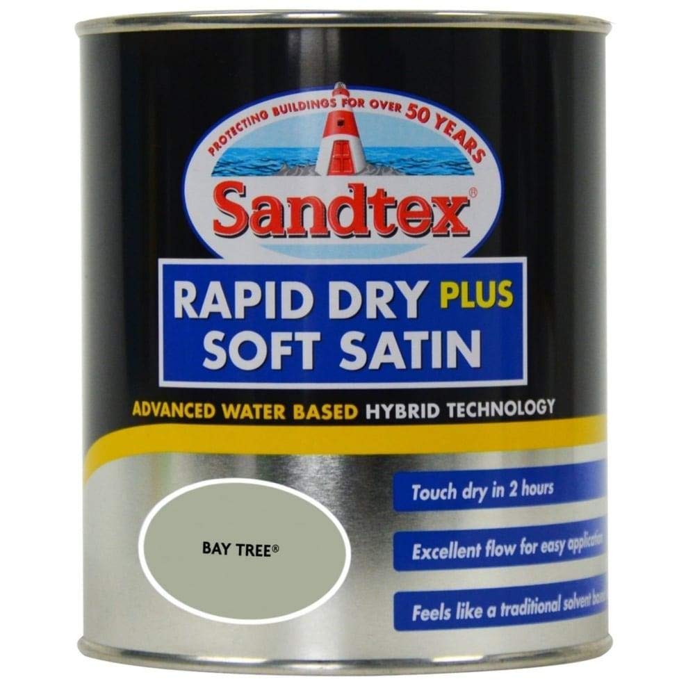 Sandtex Rapid Dry Plus High Gloss - Bay Tree - 750ml