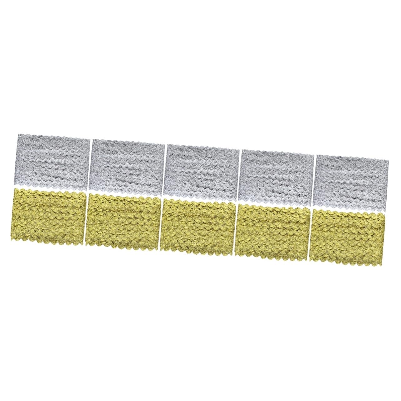 Housoutil 5 Set Nastro Decorativo Due Con Motivo Passamaneria Per Cucito Fai Da Te Totali Accessori Per Abbigliamento E Decorazioni 2 * 5