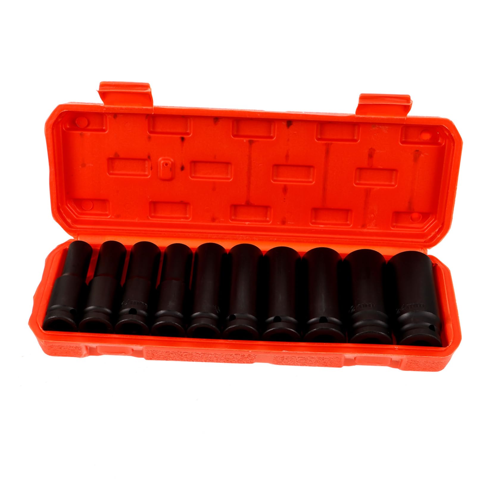 ORFOFE 10pezzi Bussole Profonde Custodia Per Riparazioni Auto Set Bussole Per Avvitatore Ad Impulsi Accessori Per Meccanici e