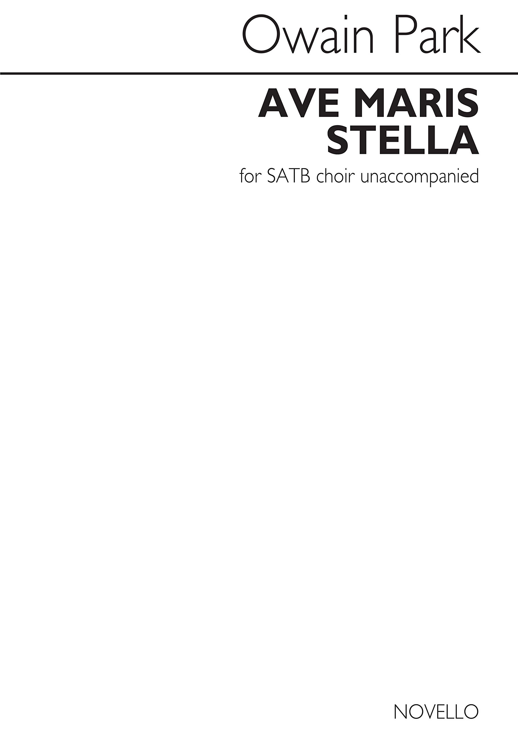 Owain park: ave maris stella chant