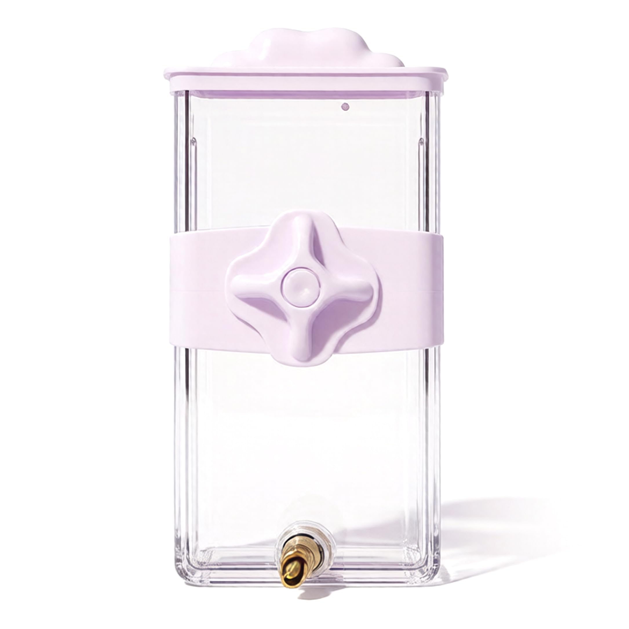 430ml Automatic Bird Water Dispenser for Parakeets & Small Birds, Leak-Proof Cage Waterer, Hanging Drinking Set (Light Purple)