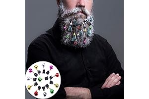 CCINEE Beard Baubles: Christmas Cheer for Your Beard