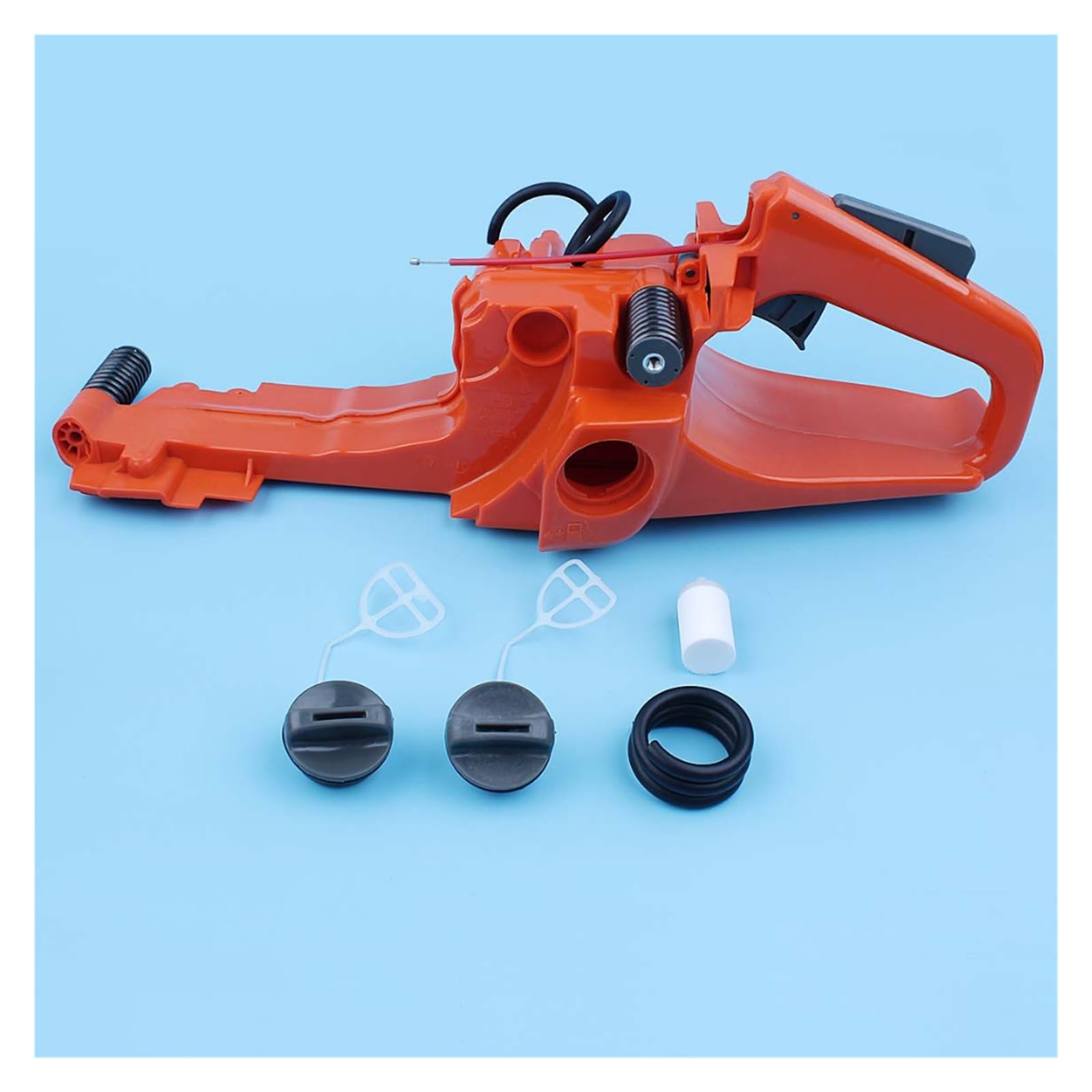 Kit de línea filtro tapa montaje manija trasera tanque combustible Gas for Husqvarna 362 365 371 372 372XP repuestos motosierra