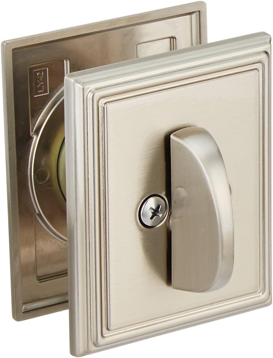 Schlage Lock Company B60ADD619 Series Deadbolt Addison Rose Single Cylinder Deadbolt