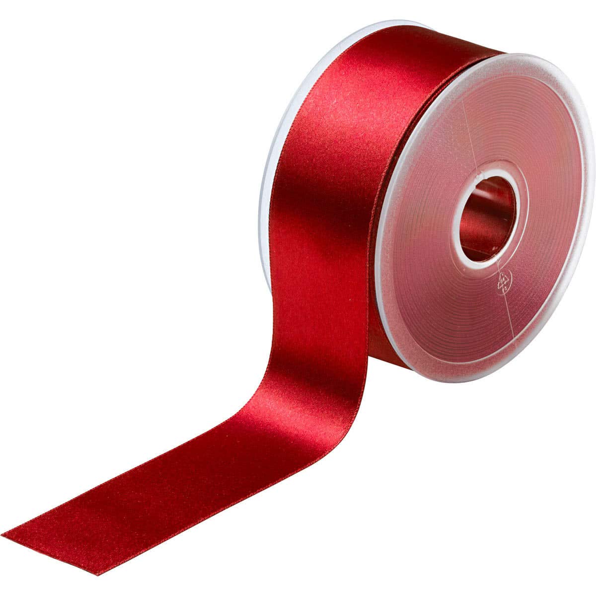 Prym Satin Ribbon 38 mm Dark Red, 100% Polyester