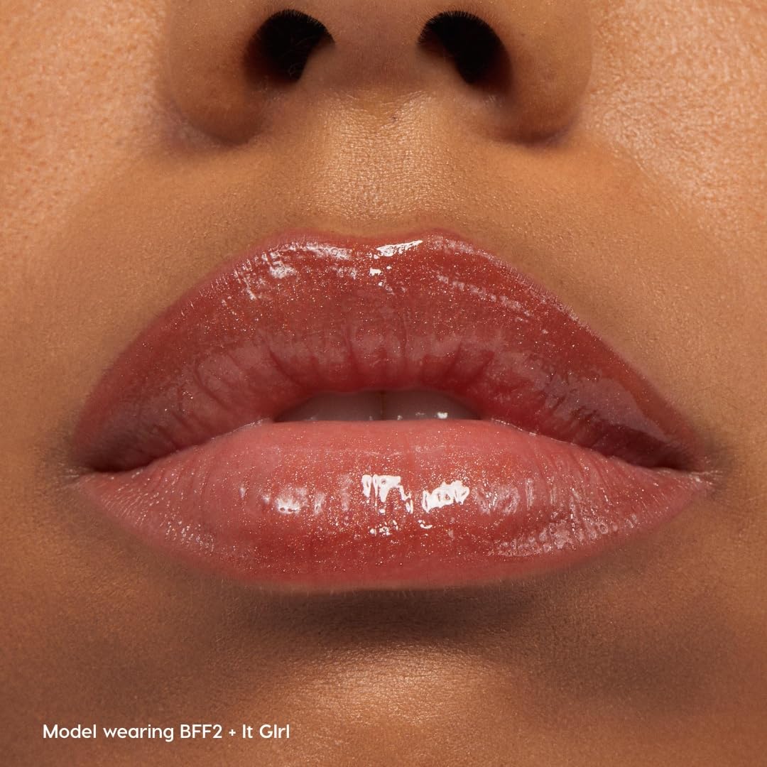 ColourPop Best Besties Lip Pencil & Gloss Duo – Shimmery Nude Lip Combo für Definition & Glanz – Enthält Shades BFF 2 & It Girl (2 Stück)