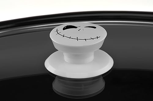 Miniatura 4 de Disney Select Brands - Olla de cocción lenta The Nightmare Before Christmas - Aparato de cocina de 7 cuartos de galón - Cuchara de cerámica