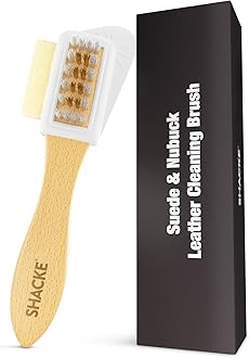 Suede & Nubuck 4-Way Leather Brush Cleaner (Side Eraser)