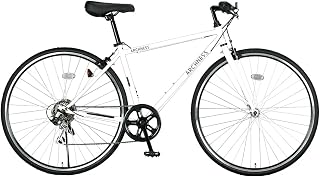 クロスバイク 自転車27インチ 700C シマノ7段変速ギア 軽量 前後キャリパーブレーキ 通勤 通学 AIT7007-3