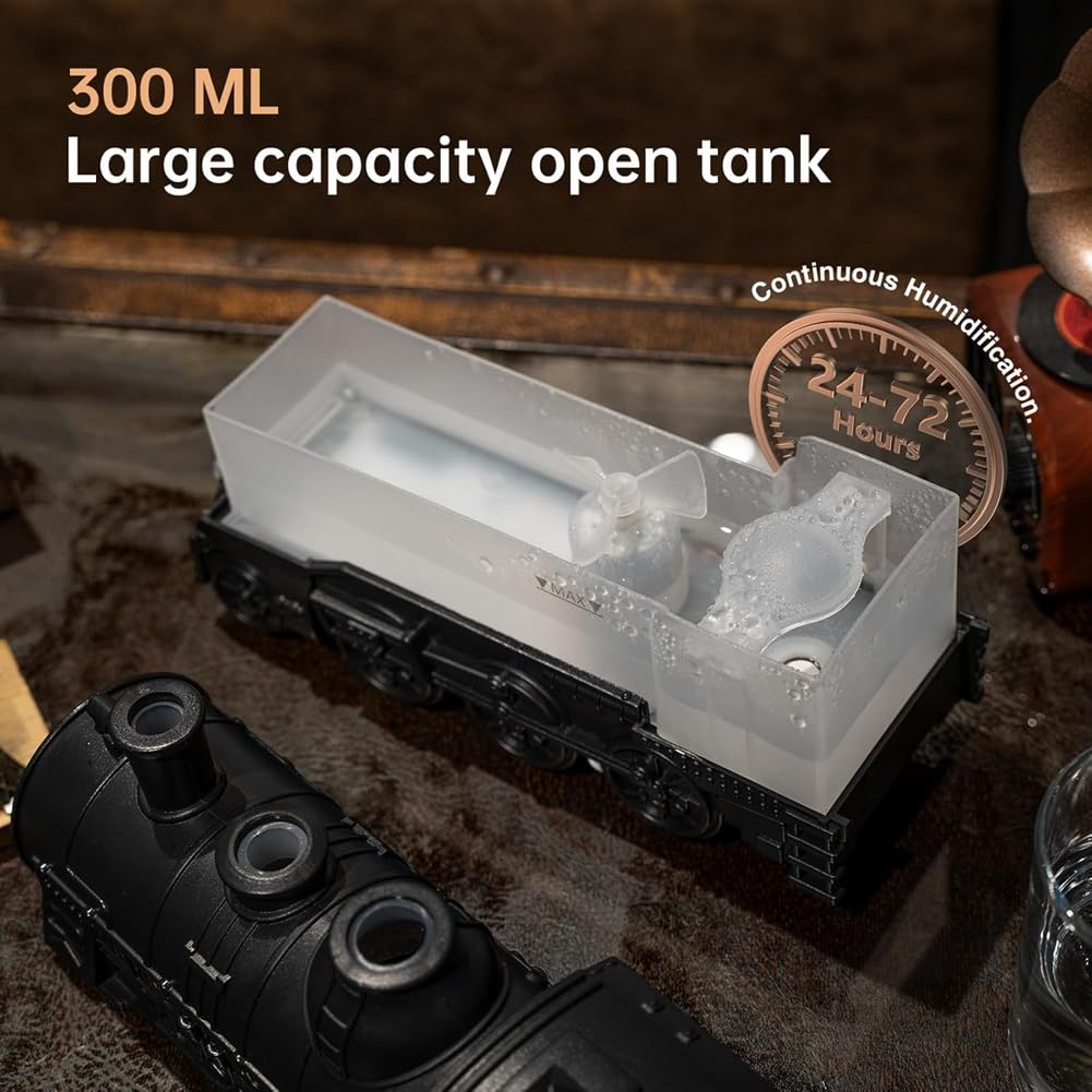 Difusor de Aceites Esenciales, Humidificador de Vapor Frío con 2 Modos de Luz y 2 Modos de Niebla, Apagado Automático, Ideal para el Hogar, la Oficina y el Dormitorio.