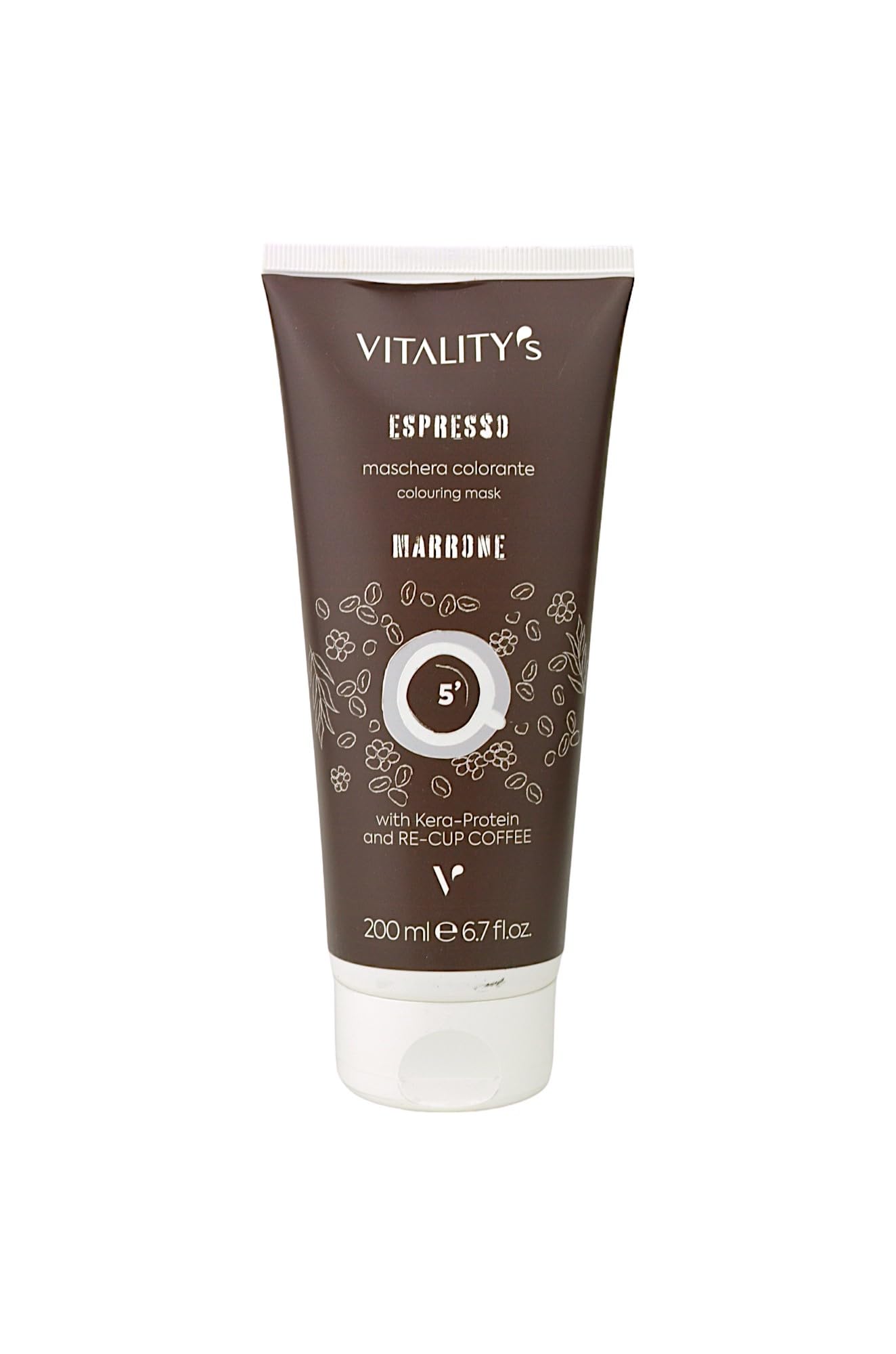 Vitalitys Espresso Braun odżywka do bezpośredniego barwienia i pielęgnacji 200 ml
