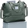 SZLX Ryanair Cabin Bag 40x30x20 Duffel Bag, Wizzair Travel Duffel Weekend Bag with Trolley Sleeve, Dry & Wet Seperated Sports Gym Waterproof Carry On Bag for Women Men Weekender Hospital ToteGreen